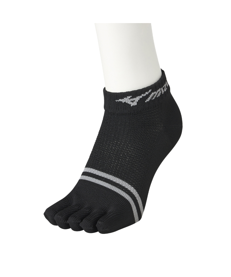 3足組】MIZUNO メンズ DRY素材 速乾 7.5cm丈 5本指 甲メッシュ